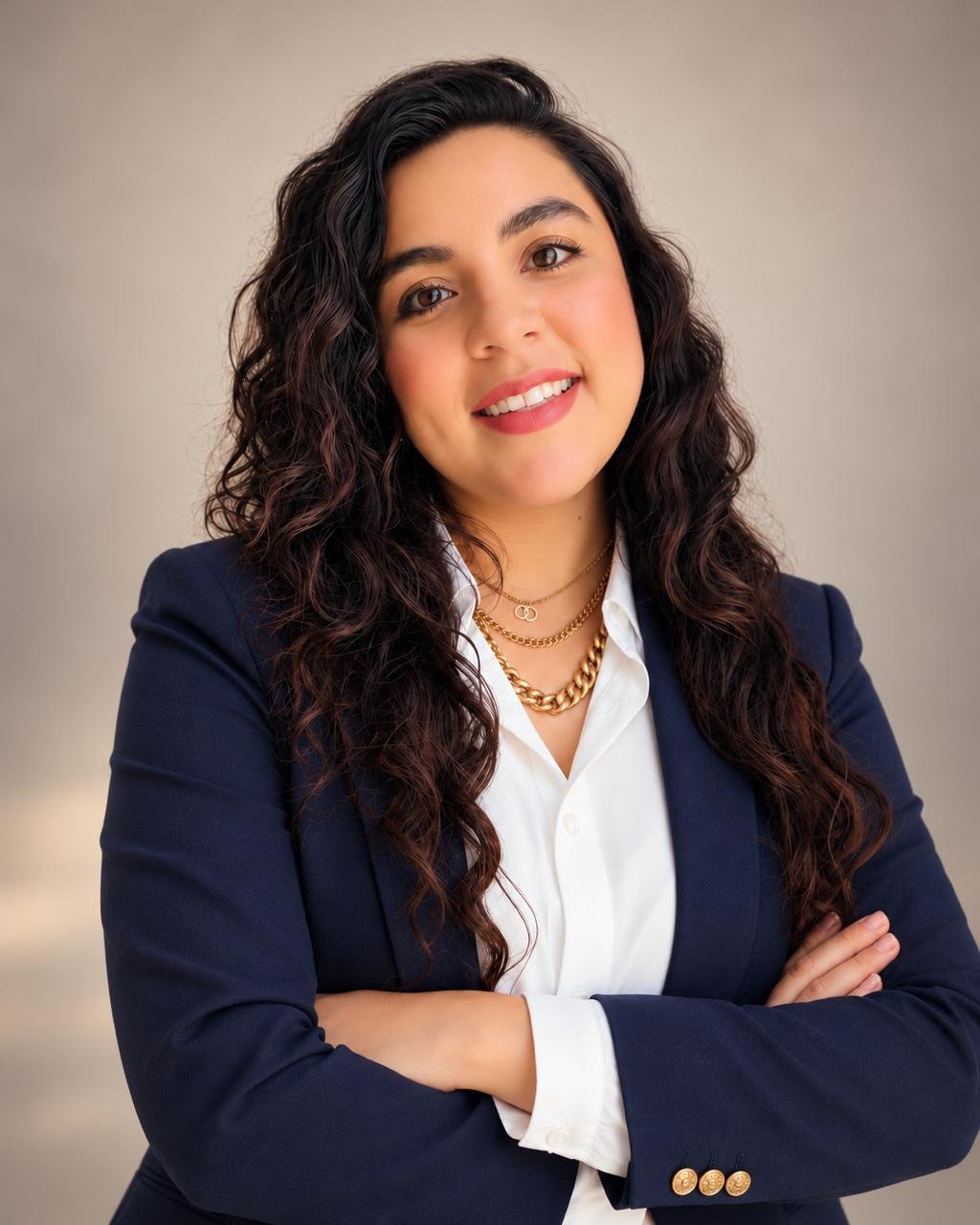 Foto de Pamela Hernández, asesora inmobiliaria.